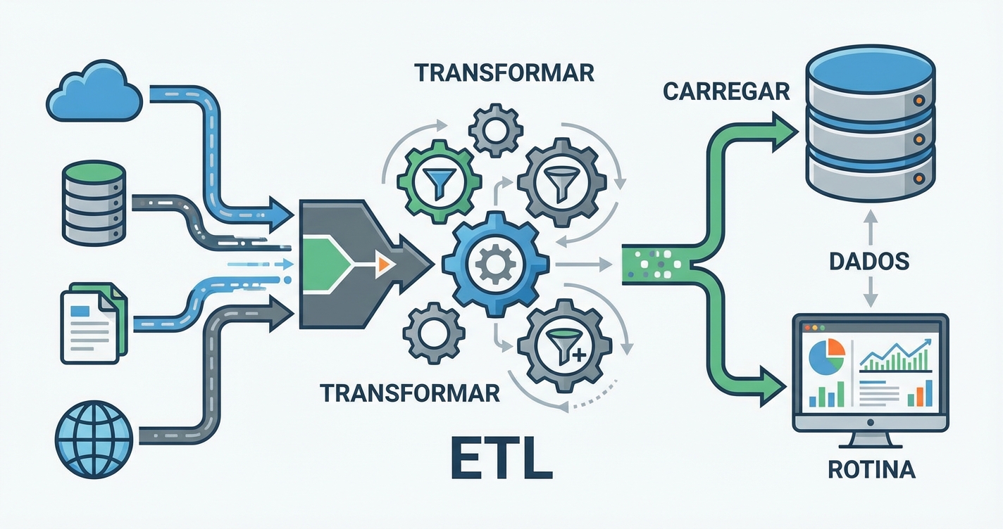 ETL: O Segredo por Trás dos Dados na Sua Rotina