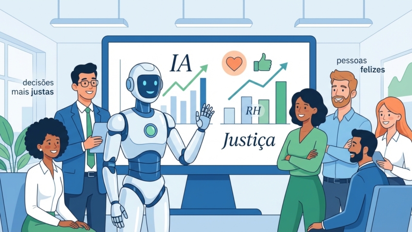 IA no RH: Decisões Mais Justas e Pessoas Felizes